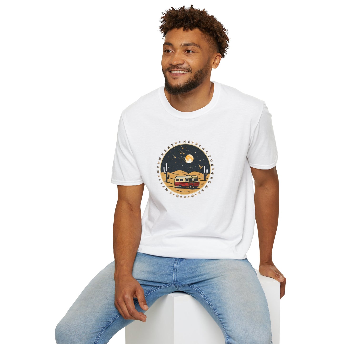 Unisex Softstyle Vintage-Style T-Shirt