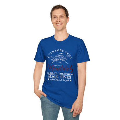 Enchanted Mountain Magic Scenic Unisex T-Shirt