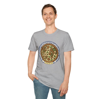 Unisex Pizza Lover's  Funny Softstyle T-Shirt for Travel