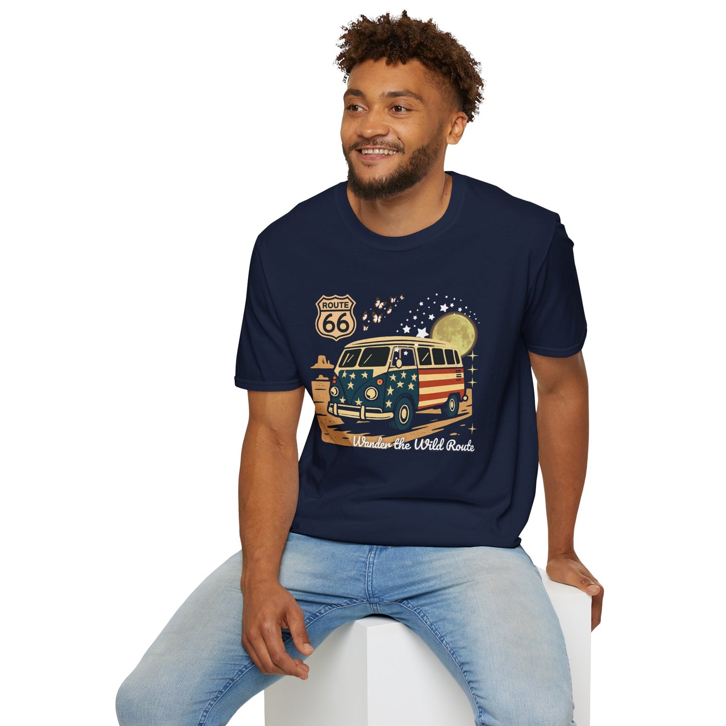 Vintage Route 66 Unisex T-Shirt