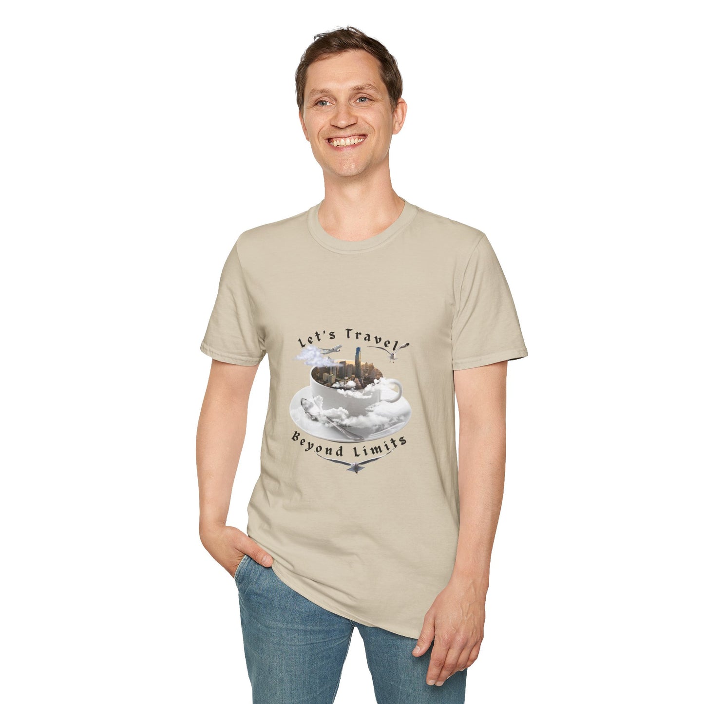 Adventure Travel T-Shirt - Let's Travel Beyond Limits