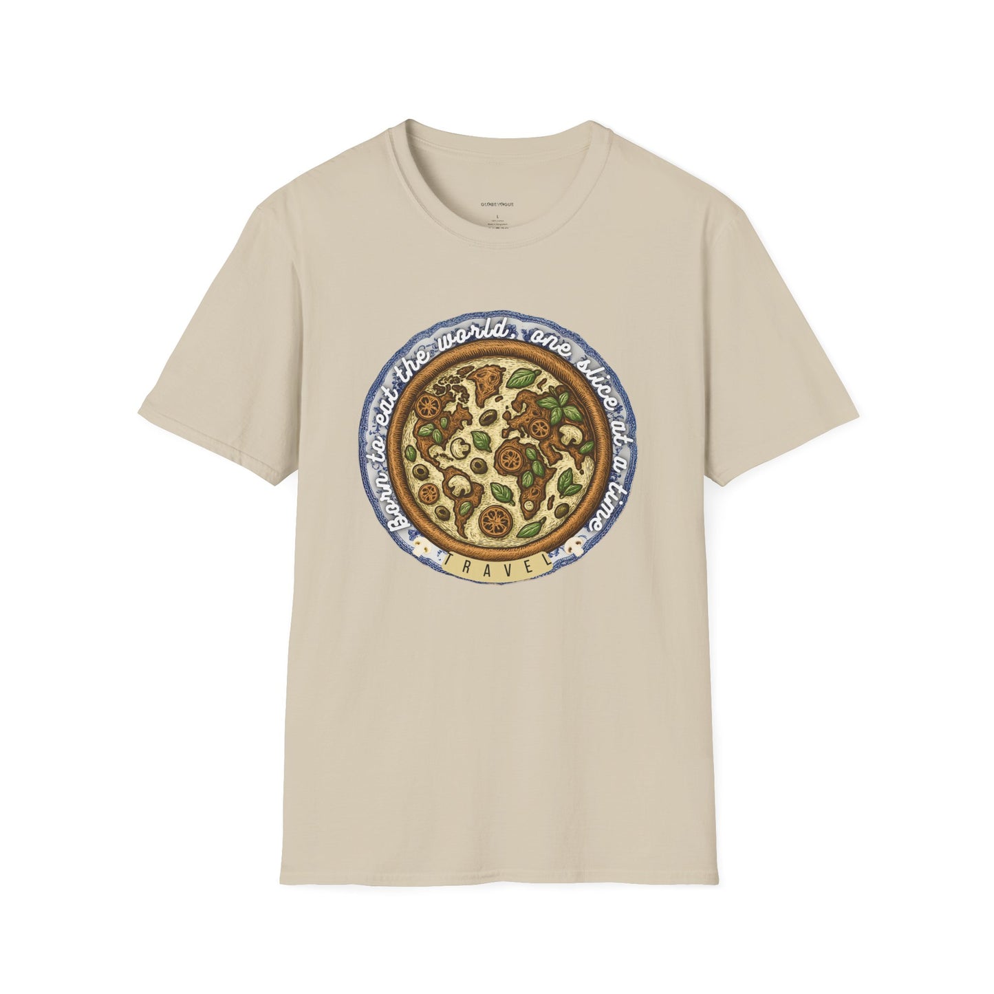 Unisex Pizza Lover's  Funny Softstyle T-Shirt for Travel