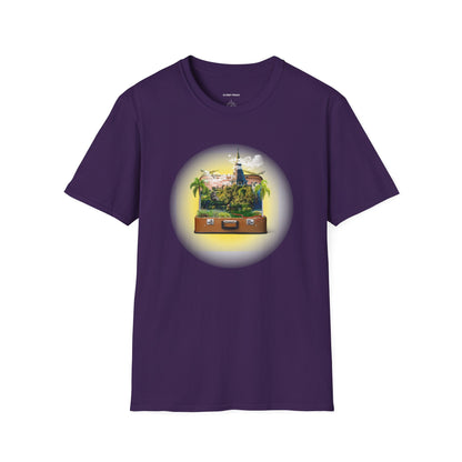 Image Manipulation 'Temple' Design for T-shirt