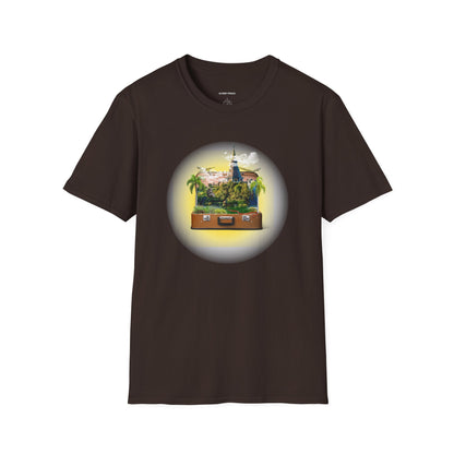 Image Manipulation 'Temple' Design for T-shirt