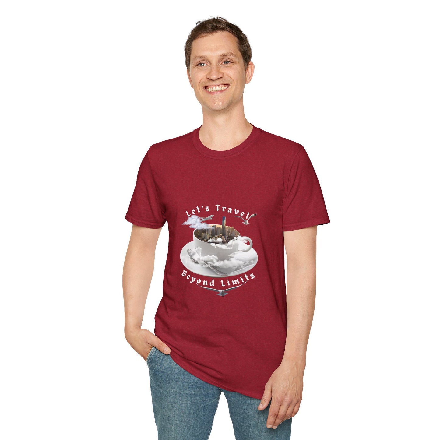 Adventure Travel T-Shirt - Let's Travel Beyond Limits