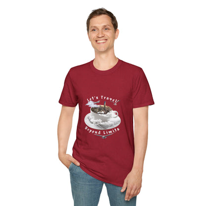 Adventure Travel T-Shirt - Let's Travel Beyond Limits