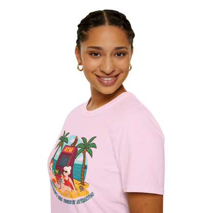 Funny Unisex Softstyle T-Shirt – “Thailand’s Real Tourist Attraction” – Perfect for Thailand lovers.