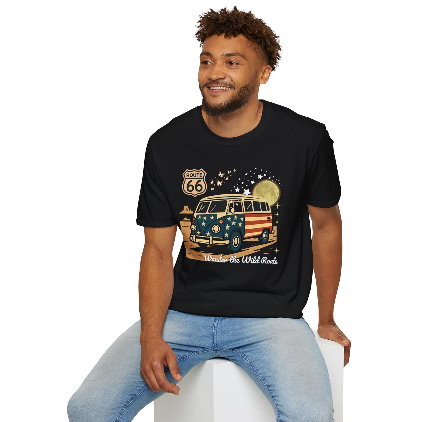 Vintage Route 66 Unisex T-Shirt