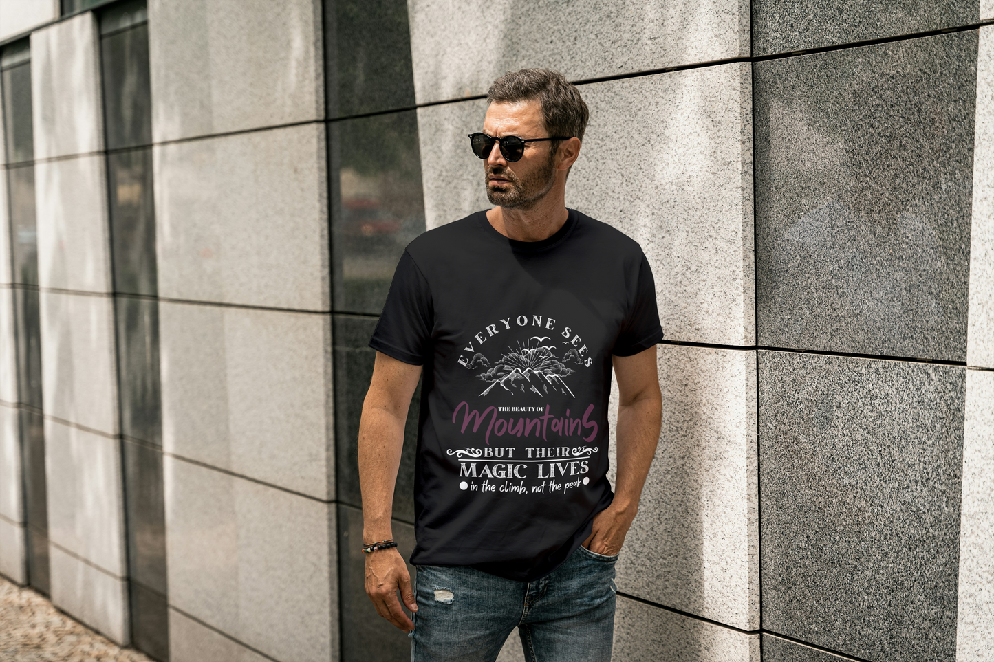 Enchanted Mountain Magic Scenic Unisex T-Shirt