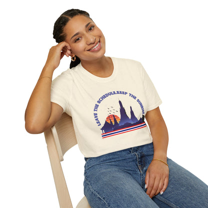 "Leave the Schedule, Keep the Sunrise" T-Shirt -For Thailand Lovers