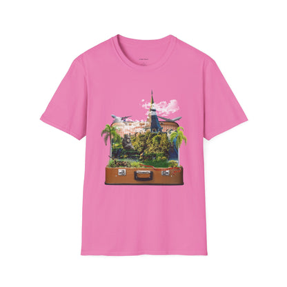 Unisex  T-shirt Design: "Temple" Image Manipulation