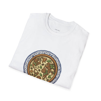 Unisex Pizza Lover's Softstyle T-Shirt for Travel