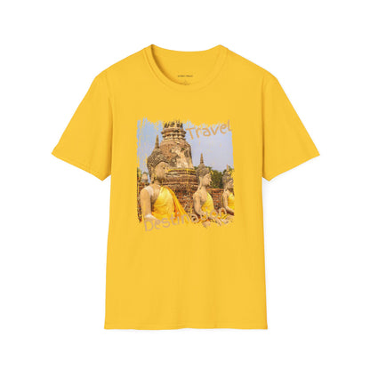 "Travel Destination"  T-Shirt - Perfect for a pilgrim