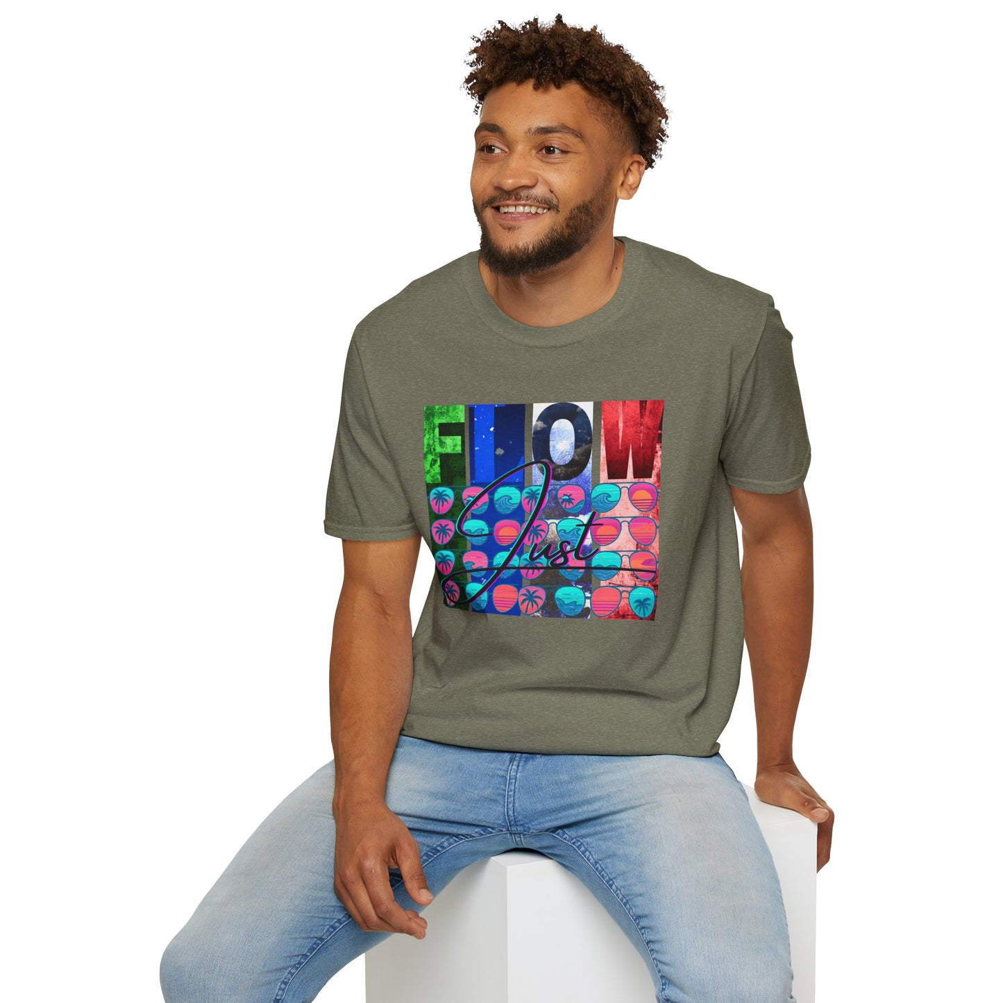 Unisex Softstyle "Just Flow" T-Shirt