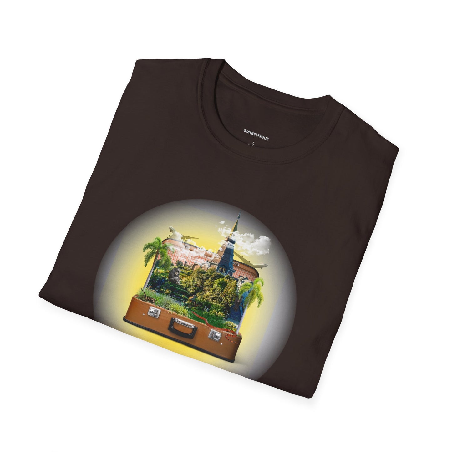 Image Manipulation 'Temple' Design for T-shirt