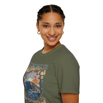 To Come True Scenic Dream T-Shirt — Inspirational Mountain Lake Graphic Tee