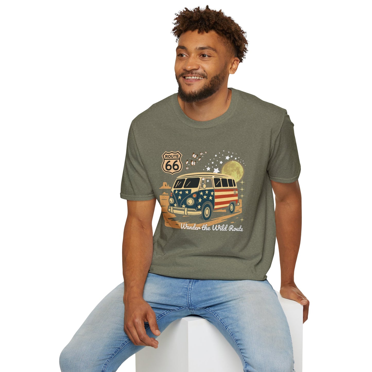 Vintage Route 66 Unisex T-Shirt