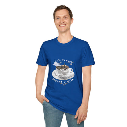Adventure Travel T-Shirt - Let's Travel Beyond Limits