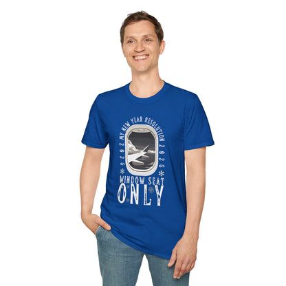 Unisex Softstyle T-Shirt-"Window Seat Only"