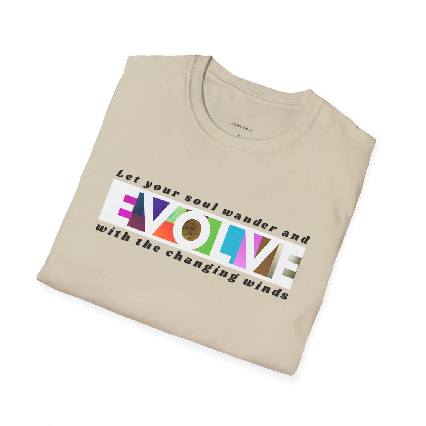 'Evolve' Inspirational Unisex Softstyle T-Shirt