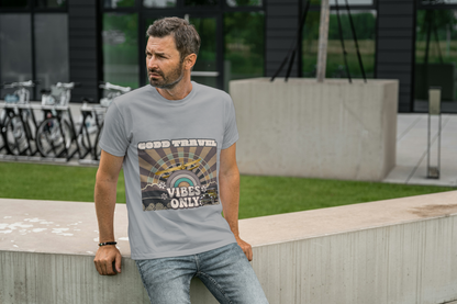 Good Travel Vibes Only – Retro Style T-Shirt.