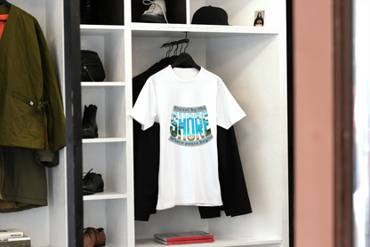 Beach Vibes Unisex Softstyle T-Shirt – “Travel by the Shore” Design