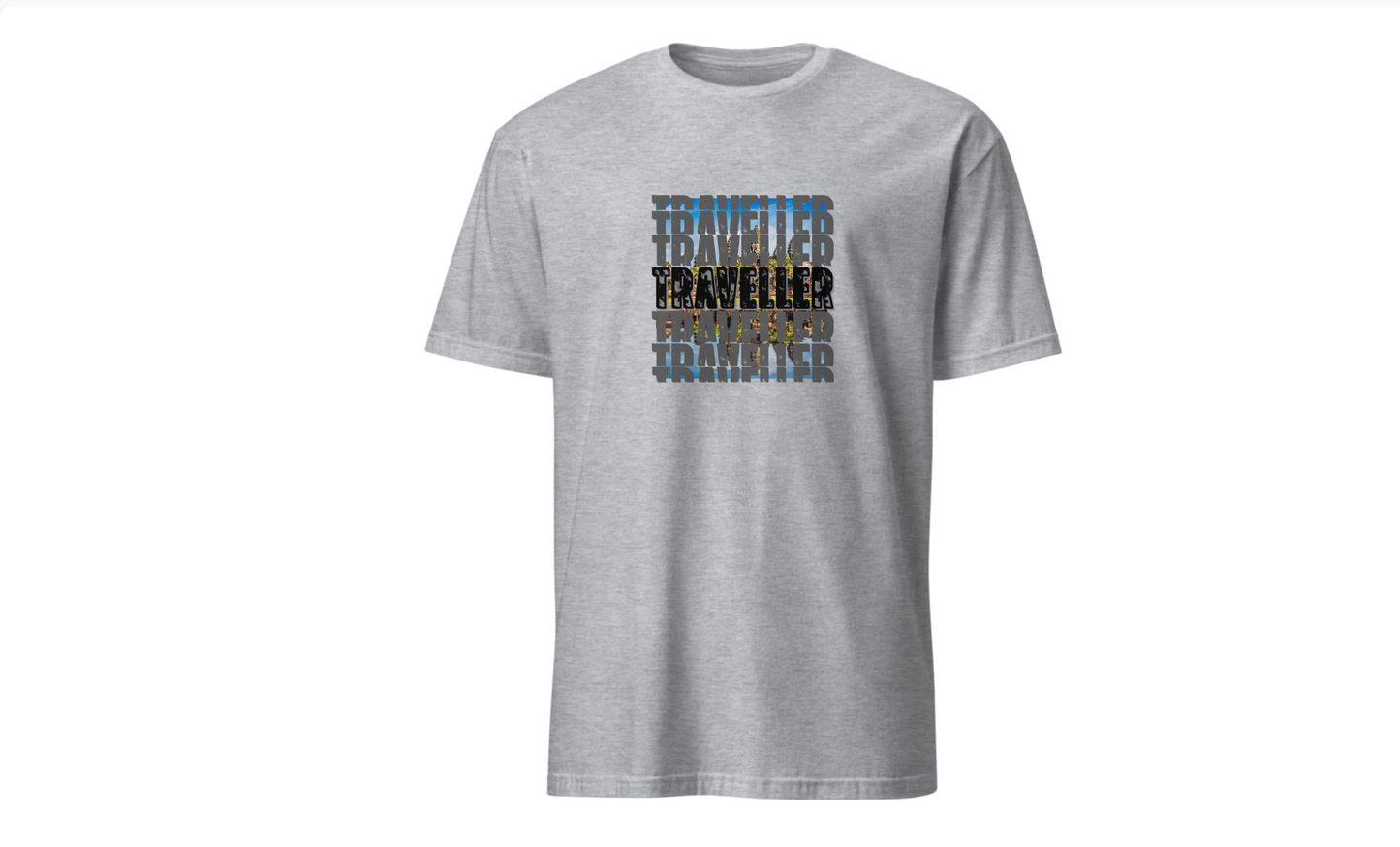 Unisex Travel T-Shirt: “Traveller”