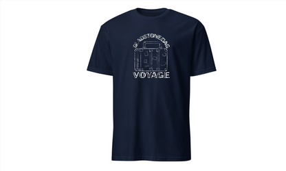 Unisex T-Shirt for Old-Fashioned Travellers: “Gladstone Bag Voyage”