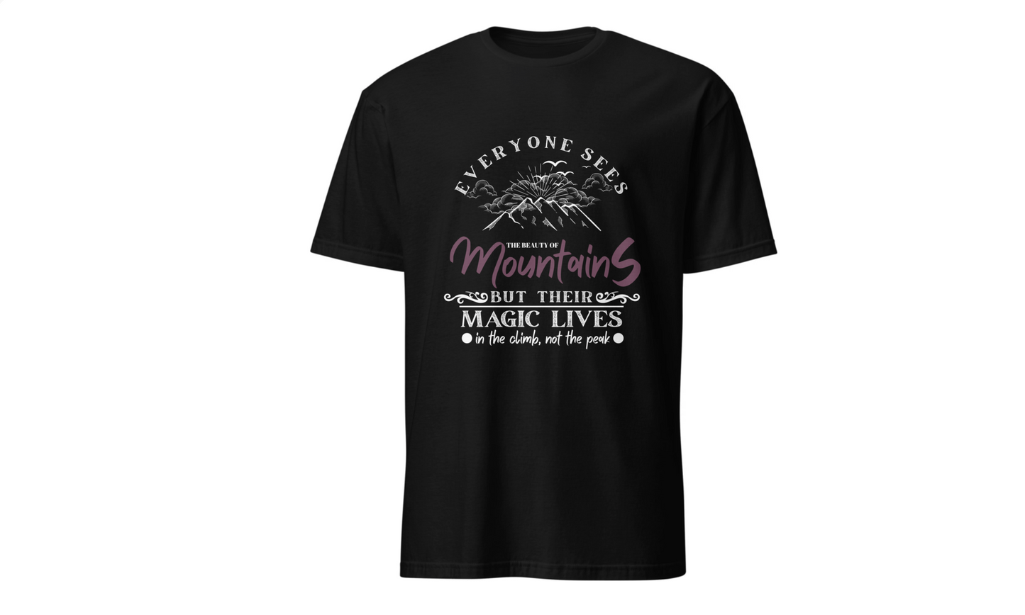 Enchanted Mountain Magic Scenic Unisex T-Shirt