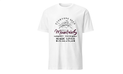 Enchanted Mountain Magic Scenic Unisex T-Shirt