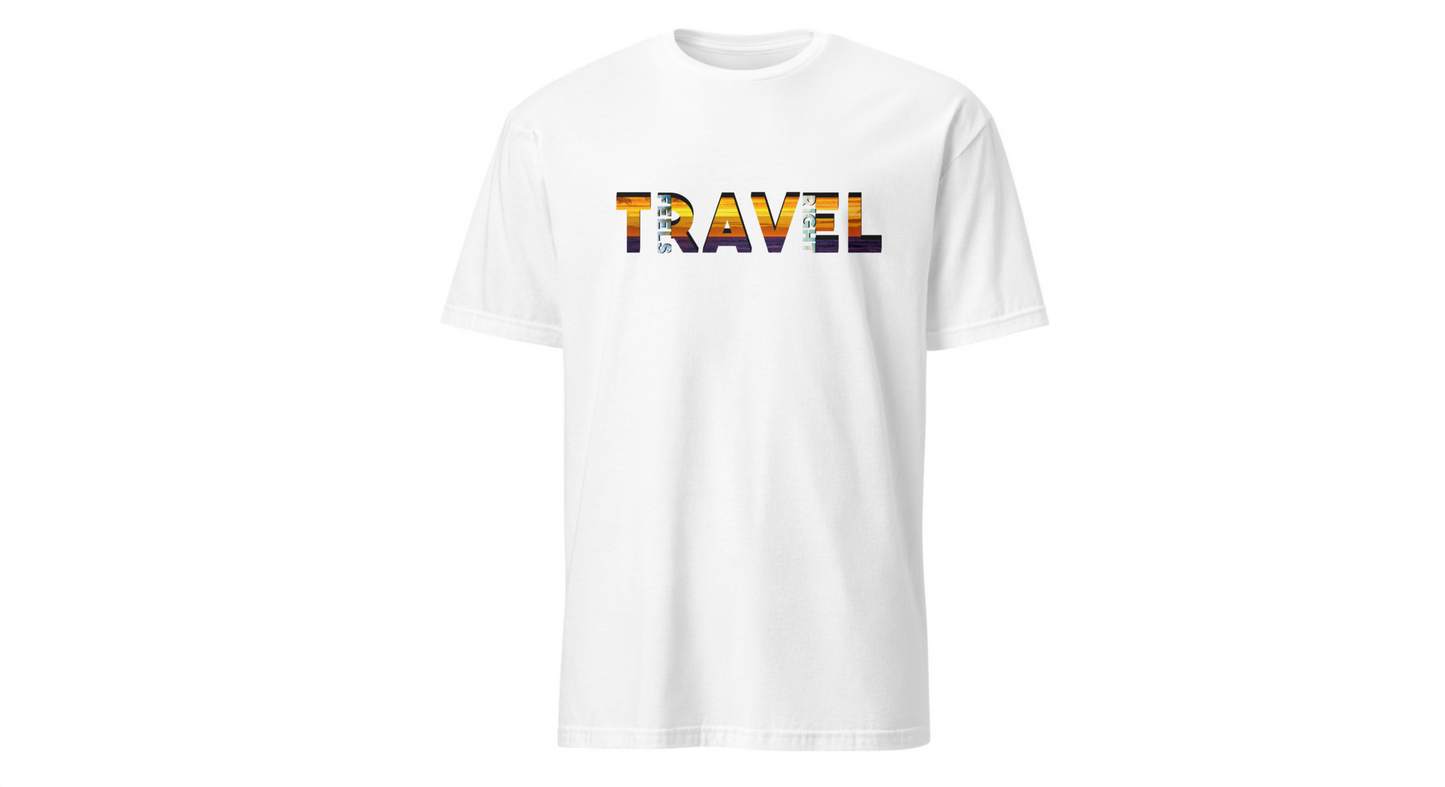 'Travel Feels Right' T-Shirt, Adventure T-shirt, Gift for Travelers