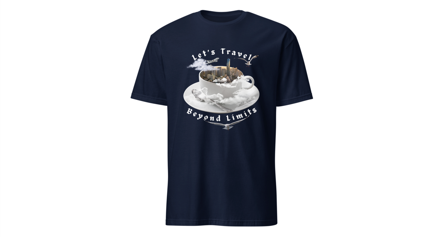 Adventure Travel T-Shirt - Let's Travel Beyond Limits