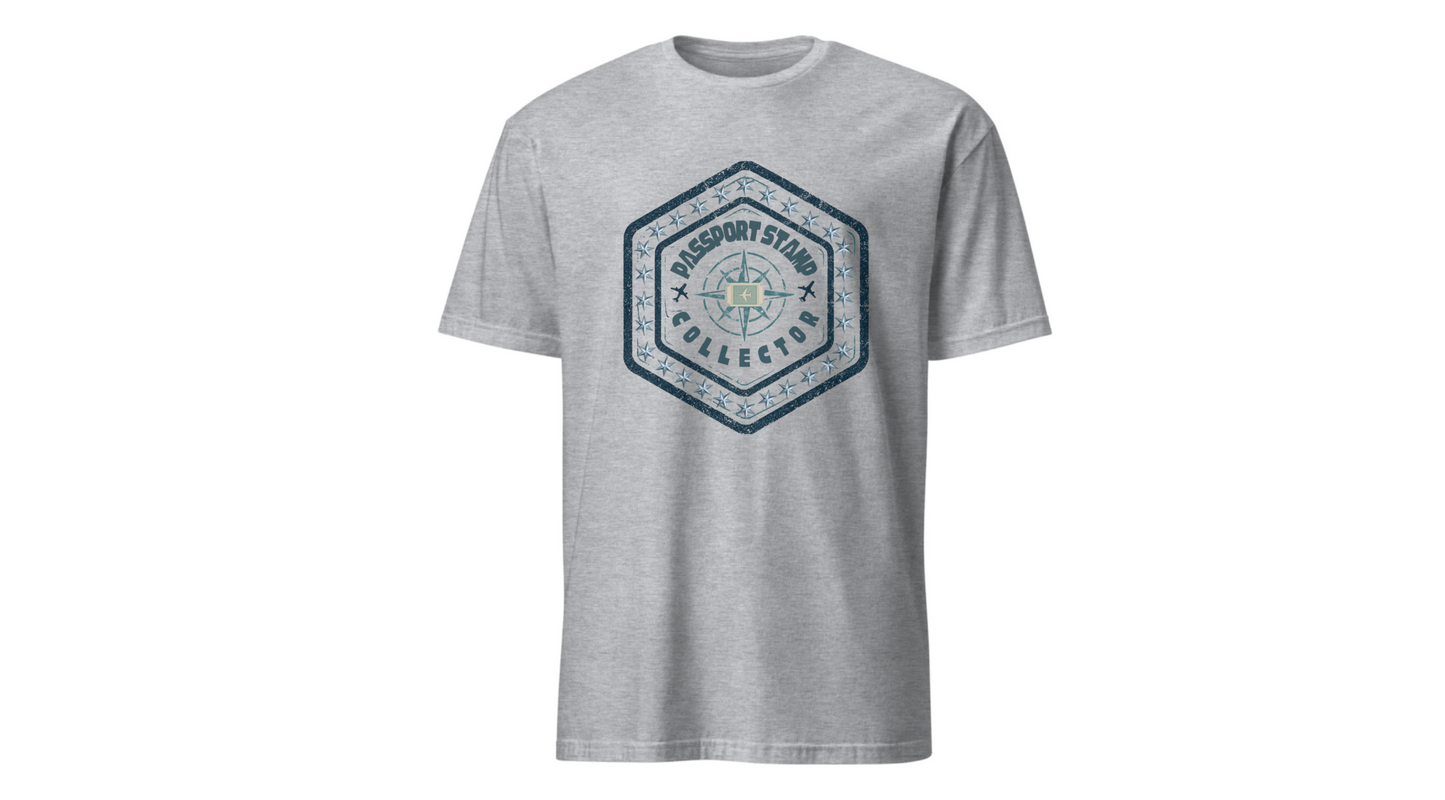 Passport Stamp Collector Unisex Softstyle T-Shirt Travel Beyond Limits