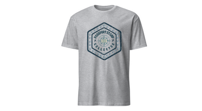 Passport Stamp Collector Unisex Softstyle T-Shirt Travel Beyond Limits