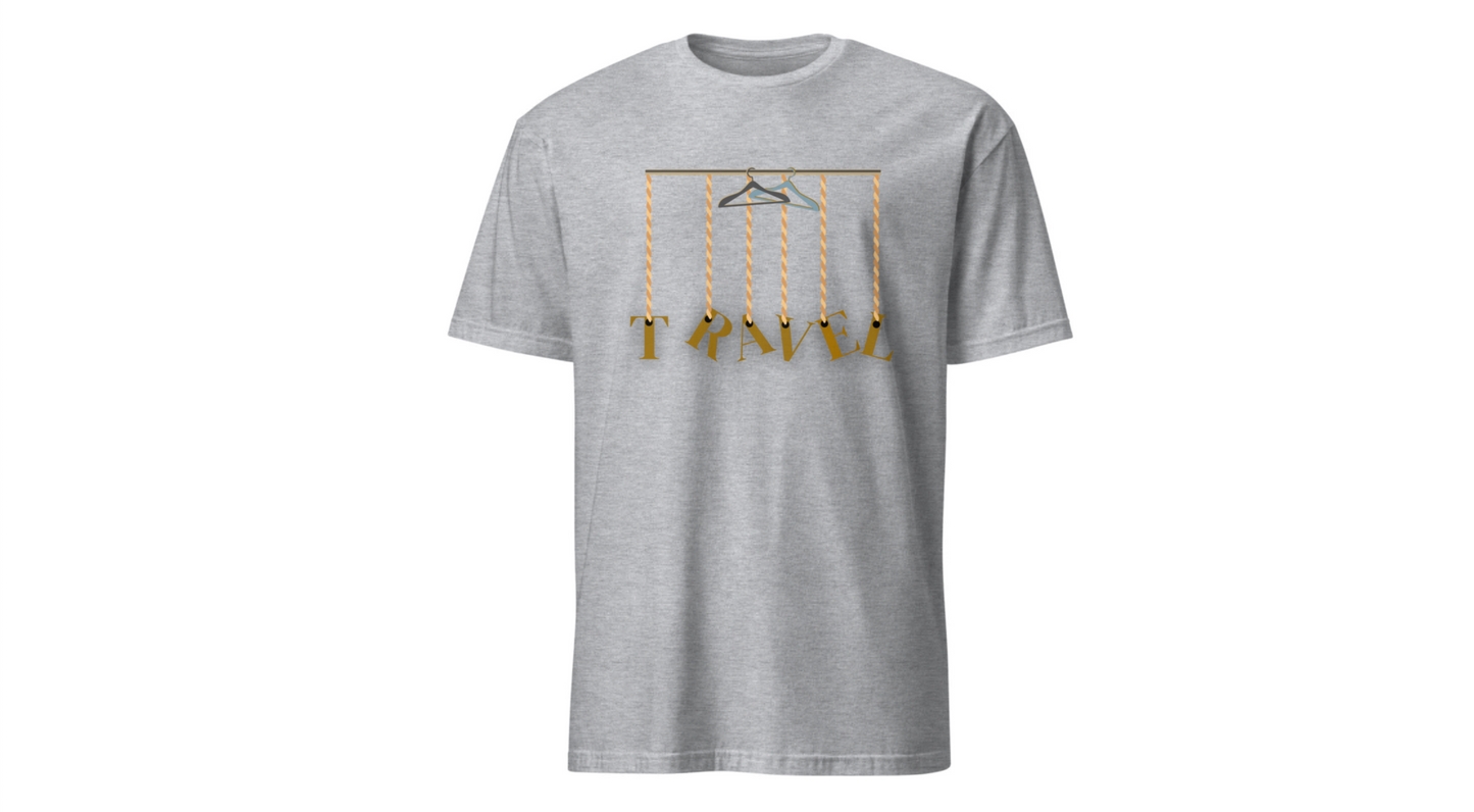 Travel-Inspired Unisex Softstyle T-Shirt for Travellers Who Are Not Afraid of Humour