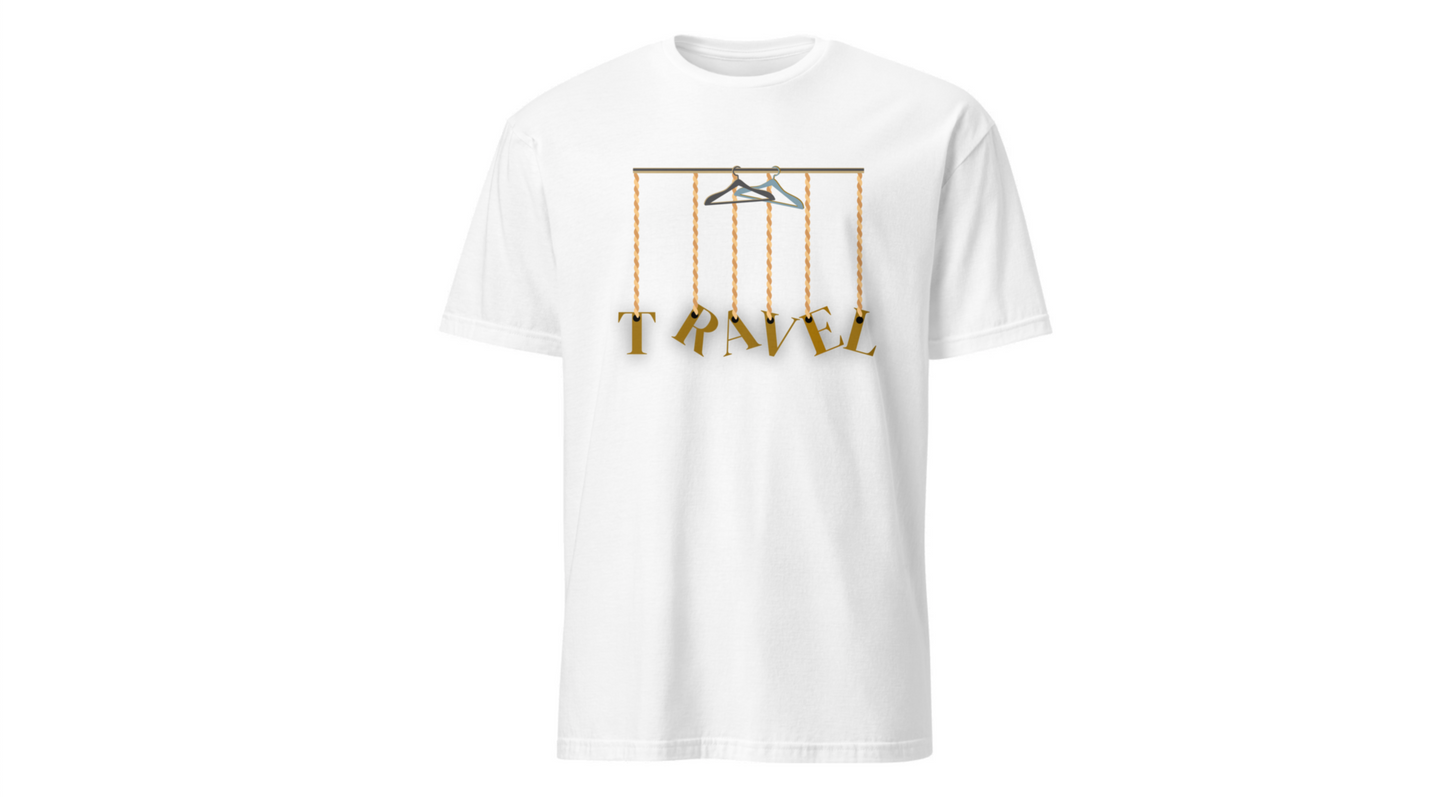 Travel-Inspired Unisex Softstyle T-Shirt for Travellers Who Are Not Afraid of Humour