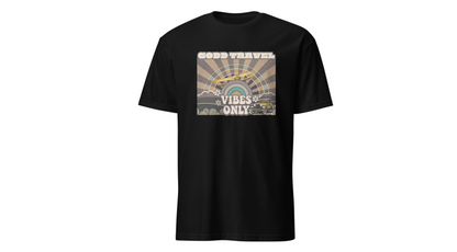 Good Travel Vibes Only – Retro Style T-Shirt.