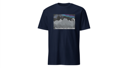 Aurora Landscape Men’s T-Shirt – Soft and Comfortable Night Sky Tee