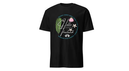 Hello Thailand Women’s Softstyle Tee – Colorful Travel Shirt for Thailand Lovers
