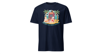 Funny Unisex Softstyle T-Shirt – “Thailand’s Real Tourist Attraction” – Perfect for Thailand lovers.