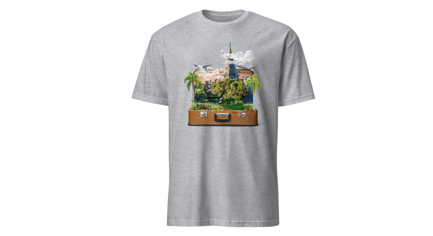 Unisex  T-shirt Design: "Temple" Image Manipulation