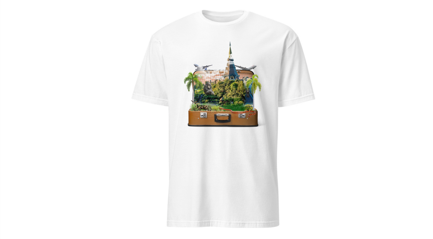 Unisex  T-shirt Design: "Temple" Image Manipulation