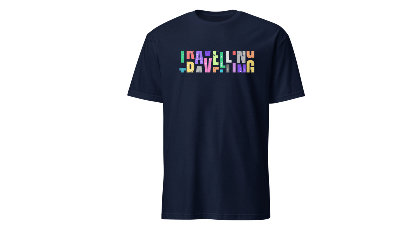 ‘Travelling’ Unisex T-Shirt – Perfect for Travelers.