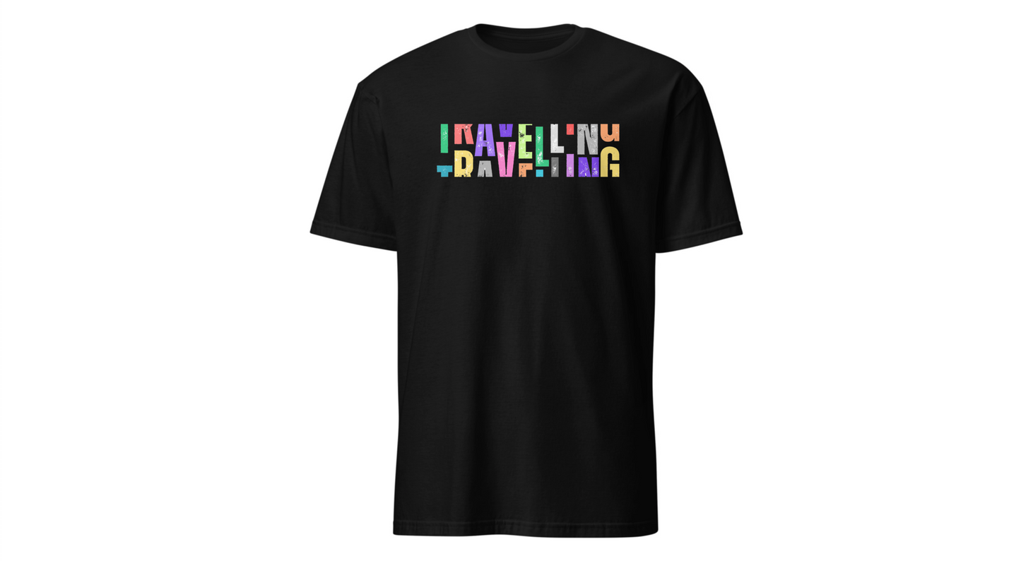 ‘Travelling’ Unisex T-Shirt – Perfect for Travelers.