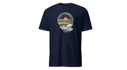 Unisex T-Shirt – ‘Castle Trapped in a Glass Case’ Art Design