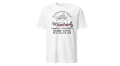 Enchanted Mountain Magic Scenic Unisex T-Shirt