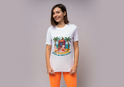 Funny Unisex Softstyle T-Shirt – “Thailand’s Real Tourist Attraction” – Perfect for Thailand lovers.