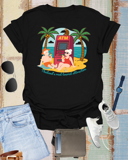 Funny Unisex Softstyle T-Shirt" Thailand's Real tourist attraction "