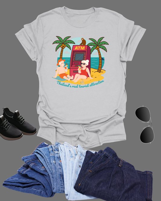Funny Unisex Softstyle T-Shirt" Thailand's Real tourist attraction "