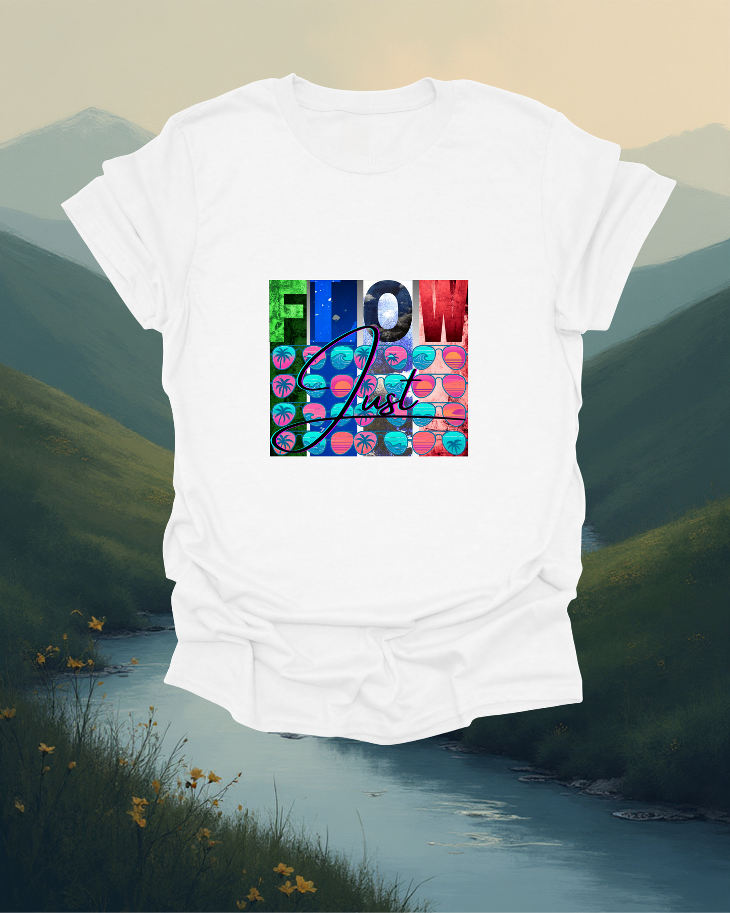 Unisex Softstyle "Just Flow" T-Shirt